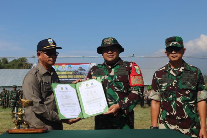 Kasdam III/Siliwangi Resmi Tutup TMMD ke-120 di Desa Cintadamai Garut