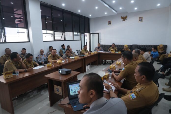 Pelaksanaan Rapat Persiapan _Car Free Day_ (CFD) dan Jalan Sehat yang berlangsung di Kantor Dinas Perhubungan Kabupaten Garut, Kecamatan Tarogong Kidul, Kabupaten Garut, Selasa (3/9/2024).