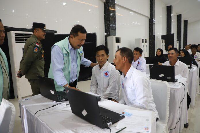 Pelaksanaan hari ke-5 Seleksi Kompetensi PPPK Tahun Anggaran 2024 di Lingkup Pemkab Garut, yang dilaksanakan di Al Fath Building Centre Tasikmalaya, Sabtu (14/12/2024).