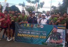 Ketua PBVSI Siti Muffatahah Hadiri Pembukaan Turnamen Bola Voli Dandenpom Cup ke-12 Tahun 2025 Ketua PBVSI Siti Muffatahah Hadiri Pembukaan Turnamen Bola Voli Dandenpom Cup ke-12 Tahun 2025