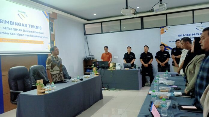 B2A27BE1-7430-44D8-97DE-F0568C2FB041 Bimtek Pemanfaatan Teknologi Informasi Menguatkan Proses Digitalisasi Perumda Air Minum Tirta Intan.
