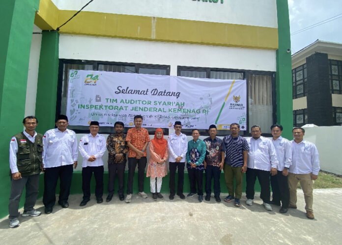 Baznas Garut Terima Tim Auditor Syariah Inspektorat Jenderal Kemenag RI.